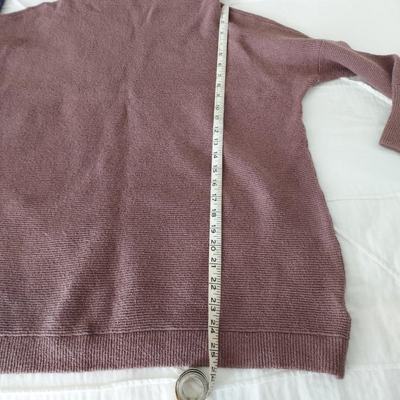 NWT Free People Ottoman sweater, brown/rose, XS - Picture 7 of 14